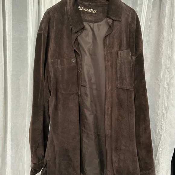 St john's bay suede jacket store